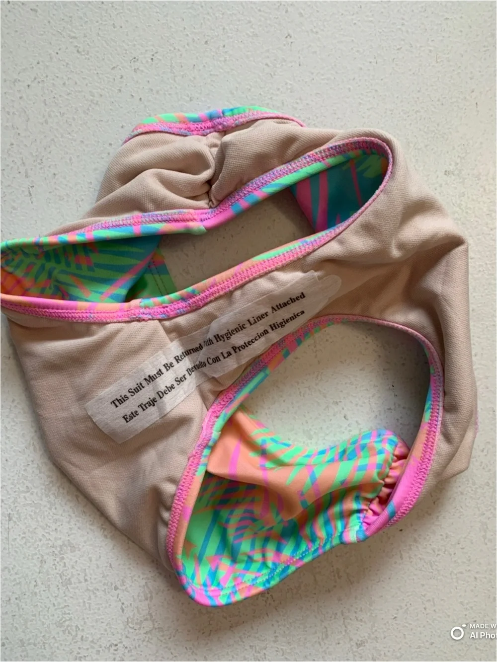 Art Class Girl’s Colorful 2-Piece Bikini Set Swimsuit Size Medium NWT Beach Swim